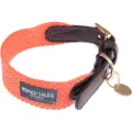 Nomad Tales Bloom Halsbånd, coral - Str. XS: 30 - 36 cm halsvidde, B 25 mm
