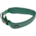 TIAKI Soft & Safe Halsbånd, grøn - Str. L: 55 - 65 cm halsvidde, B 45 mm