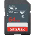 SanDisk Sdxc Ultra Uhs U1 A1 100mb/s 64gb 64gb Sdxc Uhs-i