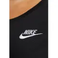 Nike Sportswear Club Essentials-T-shirt til kvinder (plus size) - sort