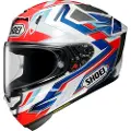 Shoei X-SPR Pro Escalate TC-10 Integralhjelm rød XXL