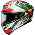 Shoei X-SPR Pro Escalate TC-4 Integralhjelm rød XS