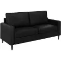 Dorel Home - Sofa Wainwright - Sort - 3-pers. sofaer - - Homeroom