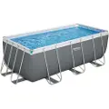 Bestway 56457 Power Steel 412x201x122cm Rektangulær Rørpool