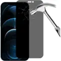 Mtp Products iPhone 12 Pro Max Privacy Skærmbeskyttelse Hærdet Glas