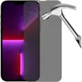 Mtp Products iPhone 13 Pro Max Privacy Skærmbeskyttelse Hærdet Glas