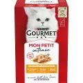 Gourmet Økonomipakke: 48 x 50 g Gourmet Mon Petit - Mix Fjerkræ: 3 varianter