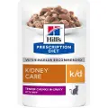 Hill's Pet Nutrition Prescription Diet k/d Kidney Care Kattefoder - Vådfoder - Oksekød - 48 x 85 g