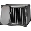 Trixie Transport Box Aluminium Graphite for dogs Size: L 92x64x78cm
