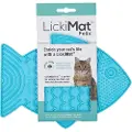 LickiMat slikmåtte Felix turkis til katte (22 cm)