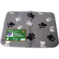 Boon Vetbed Grey med poteprint til hunde