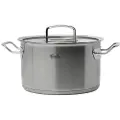 Fissler Gryde ORIGINAL PROFI 24 cm, sølv, rustfrit stål, Fissler