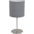 Eglo - Bordlampe Pasteri - Sølvfarvet - Bordlamper - - Homeroom