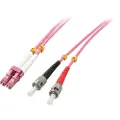 Lindy Lc/st Om4 5 M Fiberoptisk Kabel