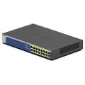 Netgear Gs516pp Unmanaged Gigabit Switch Poe 260w