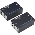 Black Box Kvm Extender Over Catx - Dual Dvi Audio Usb 2.0