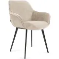 Kave Home - Stol Amira, 2-pak - Beige - Stole - - Homeroom