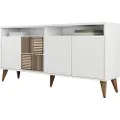 Hannah Home - Aflastningsbord Milana 160 cm - Hvid - Skænke & sideboards - - Homeroom