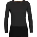 Icebreaker Zone Knit 200 Crewe Langærmet Baselayer