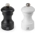 Peugeot Salt og peberkværn sæt BISTRO 10 cm, sort/hvid, bøgetræ, Peugeot