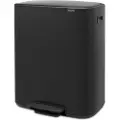 Brabantia Pedalspand BO 2 x 30 l, sort, Brabantia
