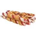 Trixie Denta Fun Barbecue Chicken Chewing Rolls - 12 cm - 3 x 105 g