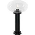 QAZQA Moderne udendørs stolpe sort 50 cm - Elly