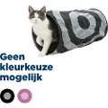 Trixie Knitre Legetunnel til Katte Assorterede Farver 25x50cm