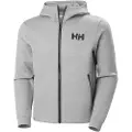 Helly Hansen Helly Hansentil mænd. 34264 Ocean 2.0 Jakke grå (M), Casual, Sport, Multisport, Genanvendt polister, Bæredygtig