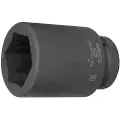 Bahco Long Series 1-1/2´´ Square Square Drive Hexagonal 85 Mm 6-kantet Topnøgle