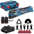 Bosch Gop 12v-28+2x3.0ah+l-boxx Oscillerende Multiværktøj
