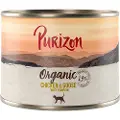 Purizon Organic 6 x 200 g - Øko Kylling & øko Gås med øko Græskar