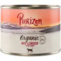Purizon Organic 6 x 200 g - Øko Oksekød & øko Kylling med øko Gulerod
