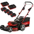 Einhell Akkuplæneklipper GE-CM 36/47 akku plæneklipper 47 cm. 4x18V/4,0A batteri og lader