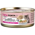 Porta 21 Feline Porta 21 Kitten Kylling med Ris - 6 x 156 g