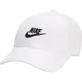 Nike Ustruktureret Nike Club Futura Wash-kasket - hvid