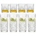 Schott zwiesel Long drink glas VIS 368 ml, med whiskyglas, sæt med 8 stk, Zwiesel Glas