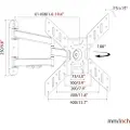 Haeger Wb-t50.017a 23-50´´ Tv-beslag