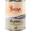 Purizon SÆRPRIS! 6 x 400/800 g Purizon vådfoder - Organic Kylling & Gås (6 x 400 g)