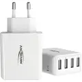 Ansmann HOME CHARGER HC430 USB- LADER / NETDEL 4 USB-PORTE