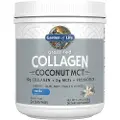 Garden of life Græsfodret Kollagen Kokosnød MCT Vanilje 14,39 oz (408 g) pulver