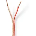 Nedis Cabr2500tr250 Højttalerkabel 2x 2.5 Mm 25 M