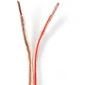 Nedis Cabr4000tr250 Højttalerkabel 2x 4 Mm 25 M