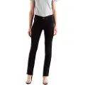 Levi's Levi'stil kvinder. 19627-0000 Jeans Skinny Fitted Shaper 312 sort (26/30), Casual, Bomuld, Denim