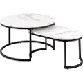 AC Design - Sofabord Timo, 2 stk. - Hvid - Sofaborde - - Homeroom