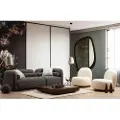 Hannah Home - Sofa med 3 sæder Victoria - Grå - 3-pers. sofaer - - Homeroom