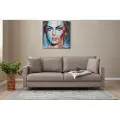 Atelier Del Sofa - Sofa 3-sædet Bella - Beige - 3-pers. sofaer - - Homeroom