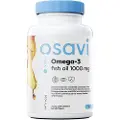 Osavi Omega-3 fiskeolie, 1000 mg (citron) - 60 bløde kapsler