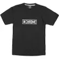 Chrome Horizontal Border T-shirt Med Korte ærmer