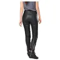 Vanucci VUT-6 Dame Læderleggings sort 46